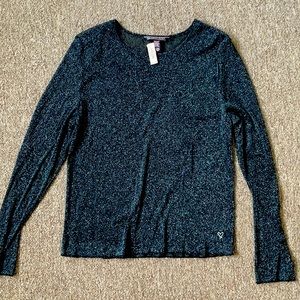 Sheer Sparkle Victoria Secret Top NWT